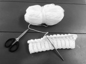 Crochet table