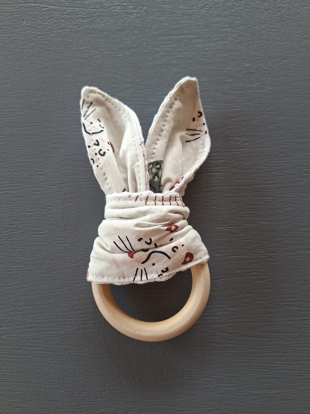 Teething Ring Bunny