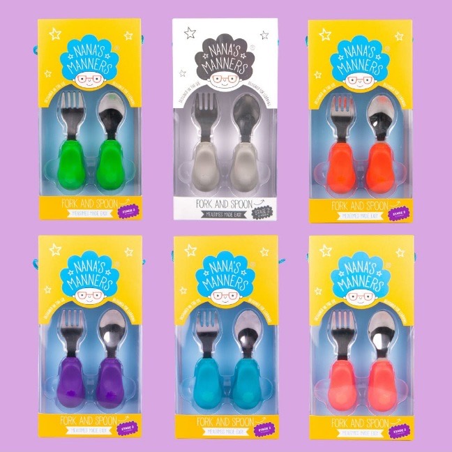 Nana’s Manners Children’s Cutlery